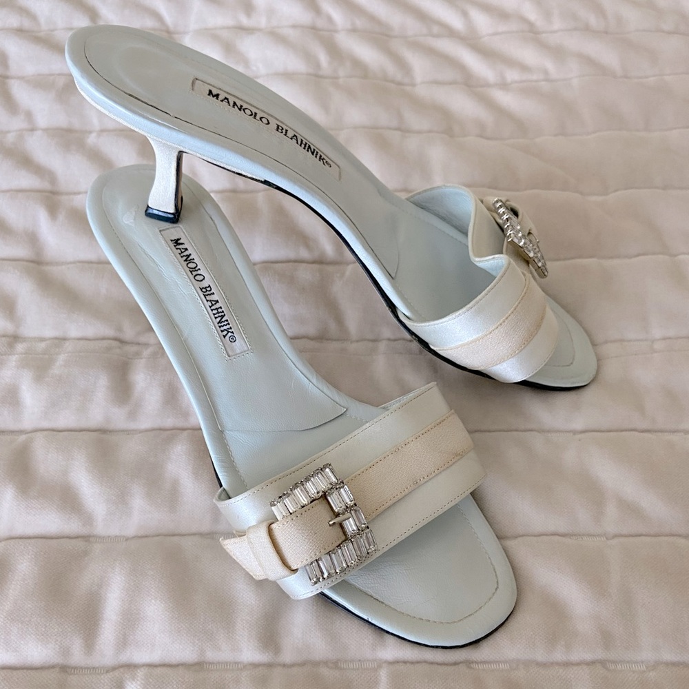 Manolo Blahnik sz38 Kitten heels